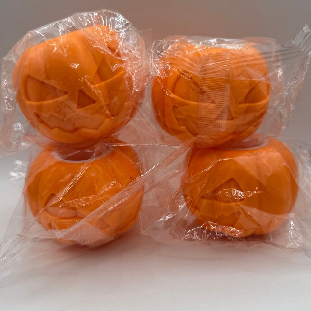 Viral Halloween Squishy Bundle: *4 Pack* Ghost Pumpkin Squeeze Toys